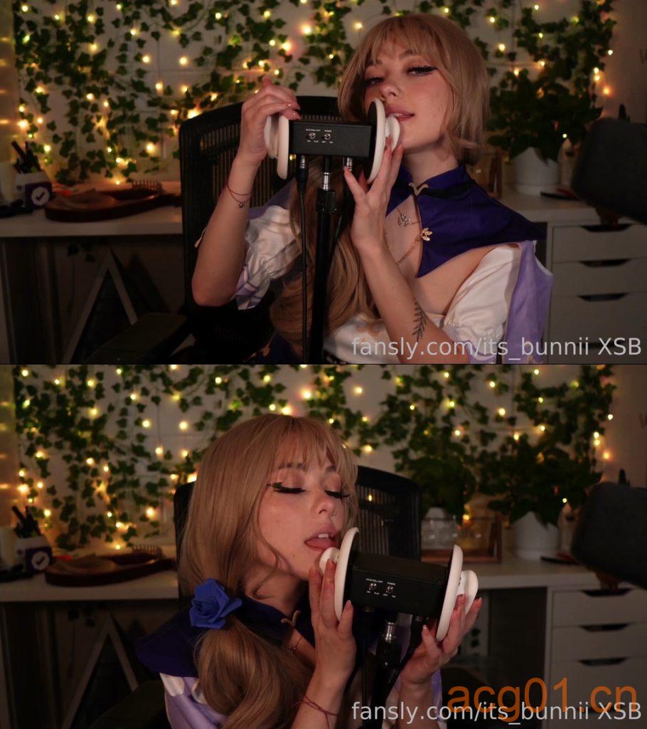 图片[1]-【Its_Bunnii ASMR】舔耳_角色扮演（不认识）-次元集