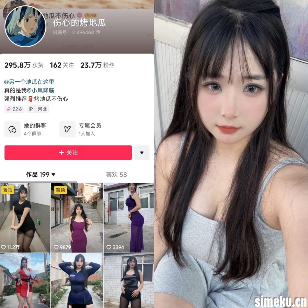图片[1]-[合集打包]抖音伤心的烤地瓜/烤地瓜不伤心/小岚降临作品合集完整版觅圈图集视频套图作品合集打包下载+持续更新-次元集