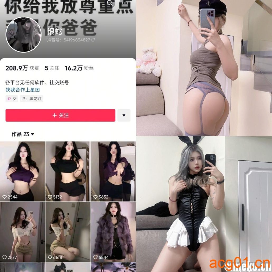 [合集打包]抖音银蛇/银紫欧尼微密圈最新付费作品合集完整版打包下载+持续更新